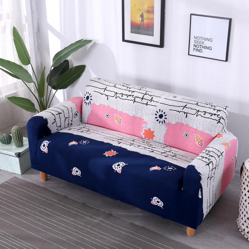 Sketch Blue Sofa Cover covermysofa™