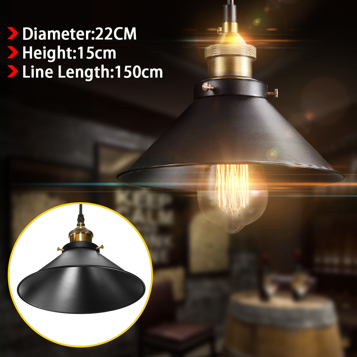 Modern nordic deals industrial hanging lamp
