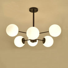 Load image into Gallery viewer, Black Gold Chandelier Indoor Lighting