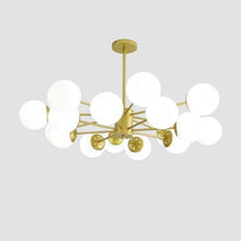 Load image into Gallery viewer, Black Gold Chandelier Indoor Lighting