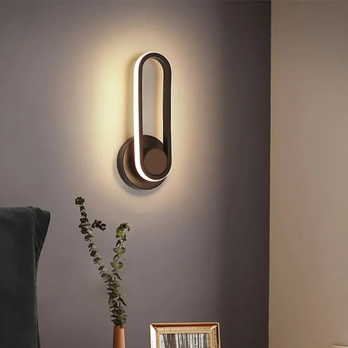 Modern Wall Lamp LED 330° Rotatable Adjustable Curved