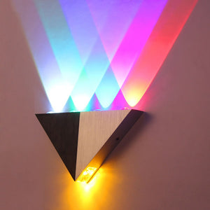 Modern LED Triangle Wall Lamp