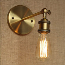 Load image into Gallery viewer, Modern Country Style Brass Wall Lamp
