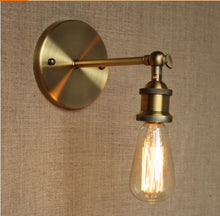 Load image into Gallery viewer, Modern Country Style Brass Wall Lamp