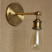 Load image into Gallery viewer, Modern Country Style Brass Wall Lamp