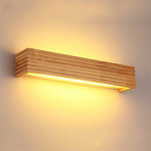 Load image into Gallery viewer, Modern Wooden LED Wall Light