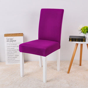 Abby Vivid Purple Chair Cover