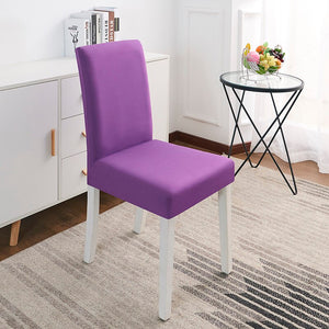 Abby Purple Chair Cover