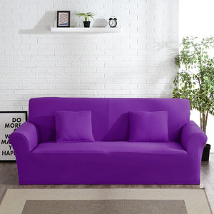Abby Vivid Purple Sofa Cover