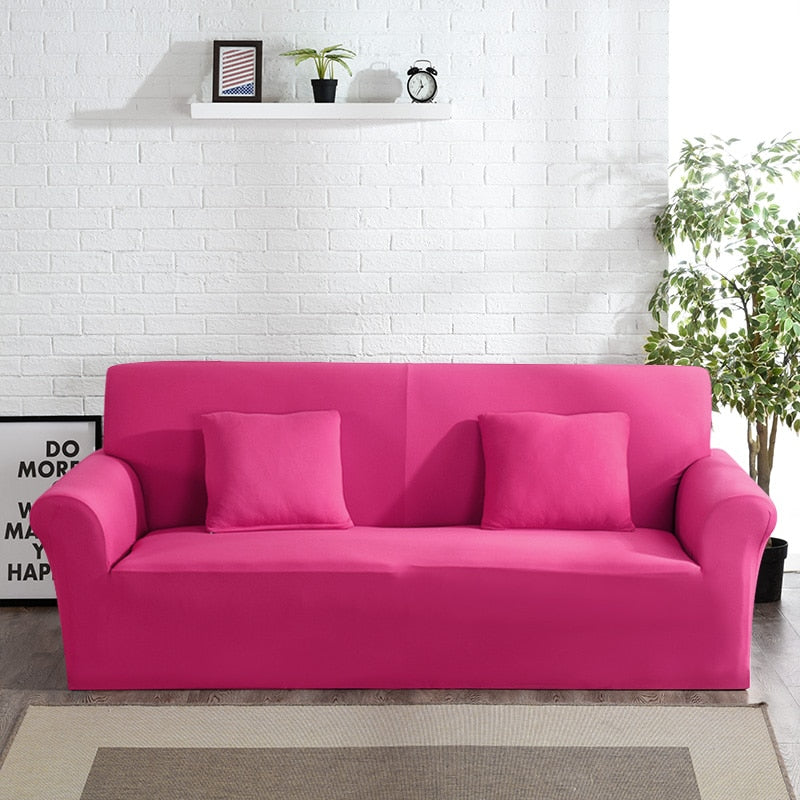Abby Pink Sofa Cover