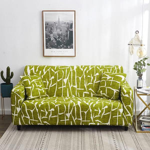 Rhett Lime Green Sofa Cover