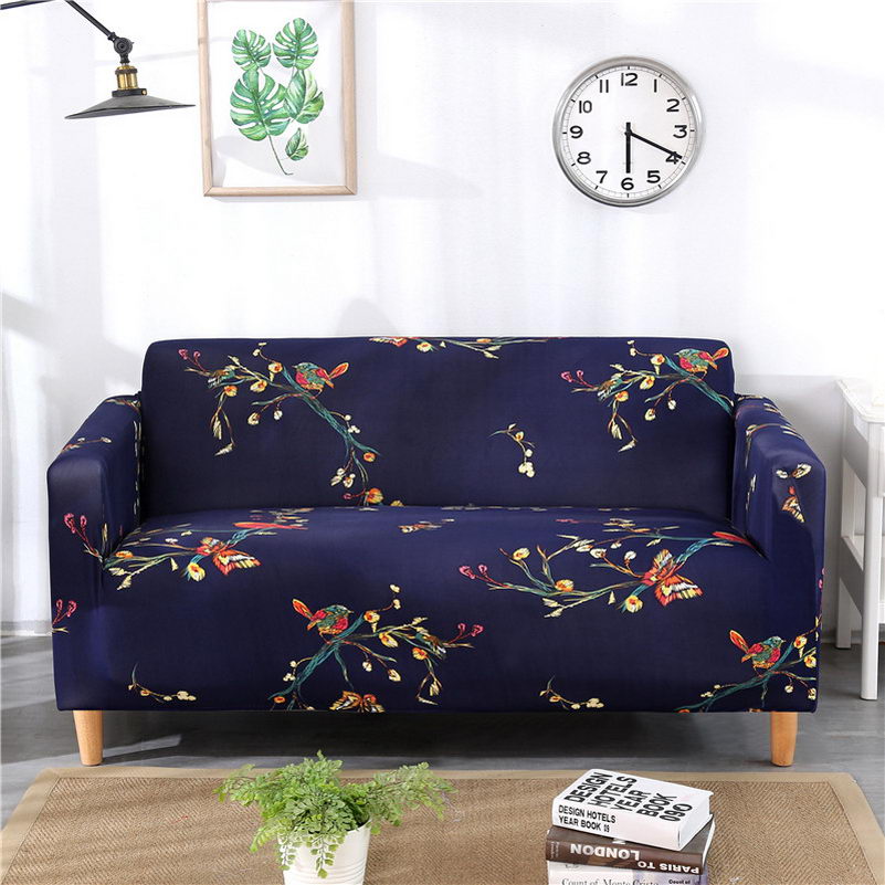 Bird Blue Sofa Cover covermysofa™