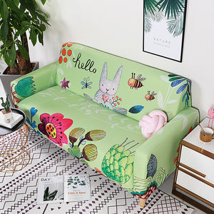 Bunny Green Sofa Cover