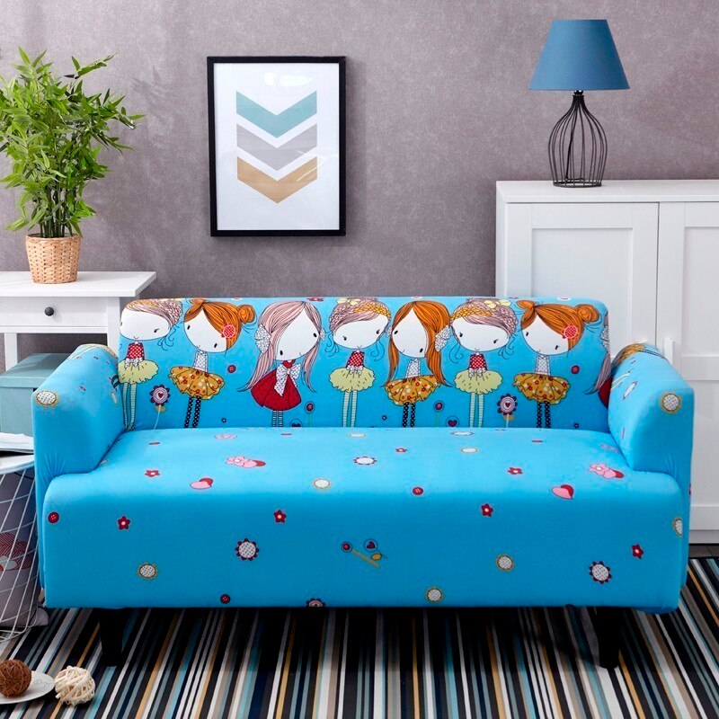 Girls Blue Sofa Cover