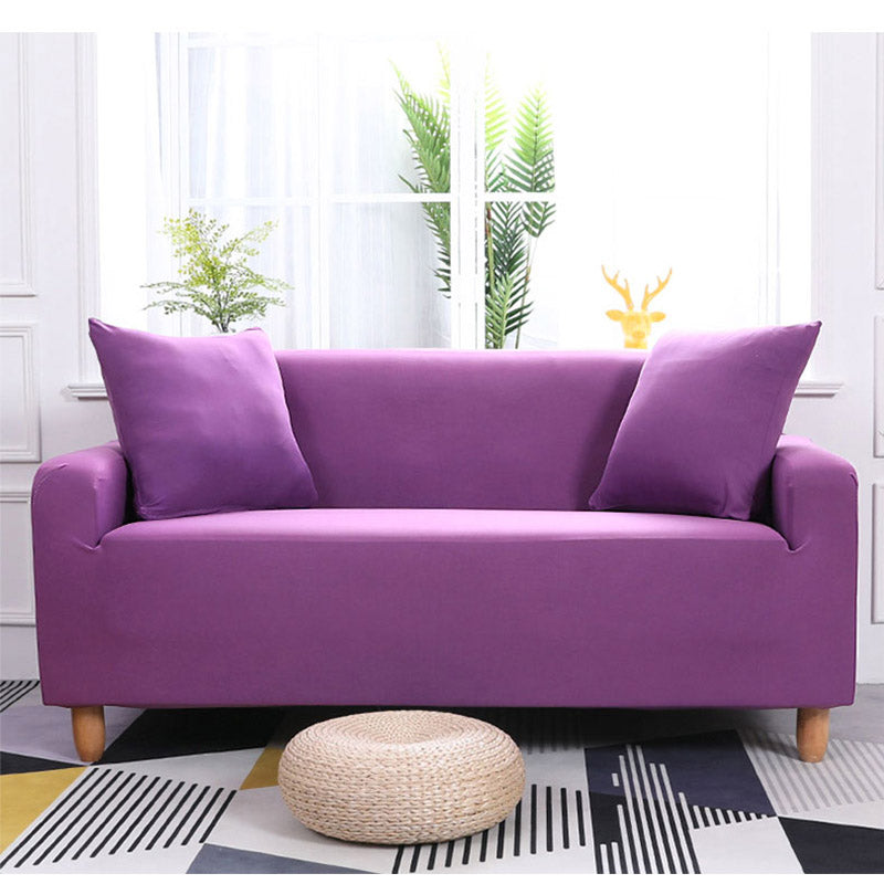 Abby Purple Sofa Cover
