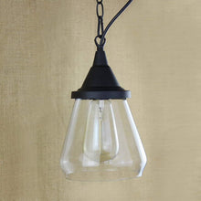 Load image into Gallery viewer, Thalia - Clear Glass Vintage Antique Hanging Light