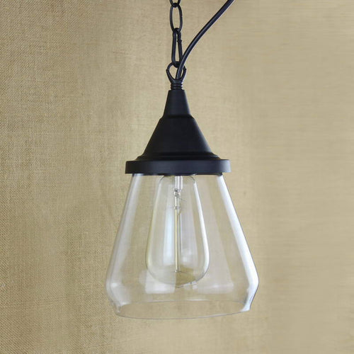 Thalia - Clear Glass Vintage Antique Hanging Light