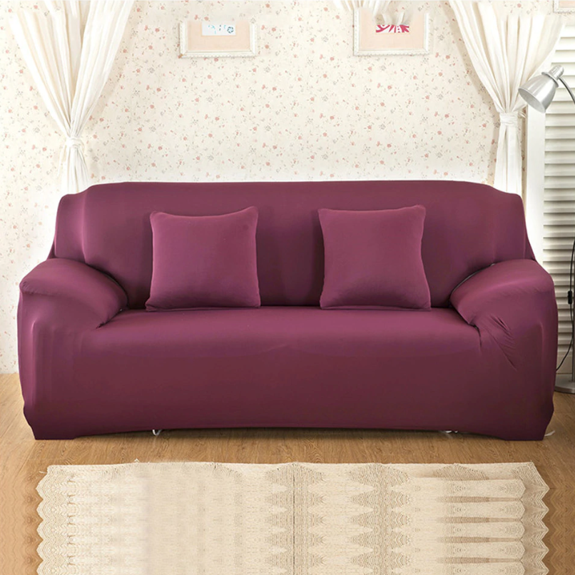 Abby Wine Red Sofa Cover covermysofa™