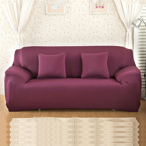 Abby Wine Red Sofa Cover