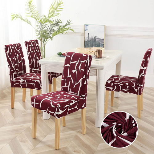 Rhett Wine Red Chair Cover