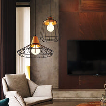Load image into Gallery viewer, Modern Nordic Wrought Iron Hanging Cage Lamp