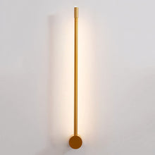 Load image into Gallery viewer, Long Led Wall Lamp 350° Rotatable Black / Gold