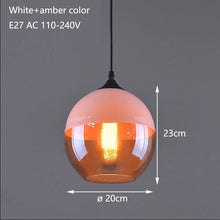 Load image into Gallery viewer, Modern Nordic Glass Pendant Light