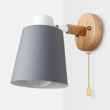 Load image into Gallery viewer, Modern Nordic Wooden Wall Lamp