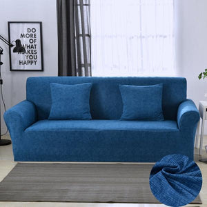 Alber blue Sofa Cover